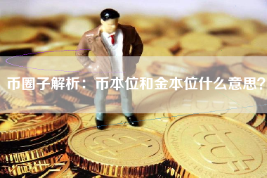 币圈子解析：币本位和金本位什么意思？