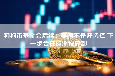 狗狗币基金会后续：美国不是好选择 下一步会在欧洲设总部