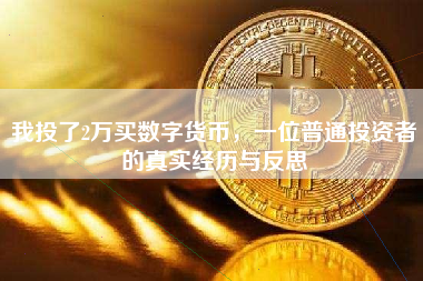 我投了2万买数字货币，一位普通投资者的真实经历与反思