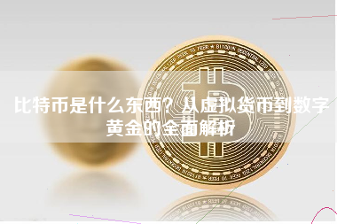 比特币是什么东西？从虚拟货币到数字黄金的全面解析